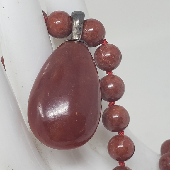 2 beaded necklaces with sterling silver enhancer - Picture 10 of 15